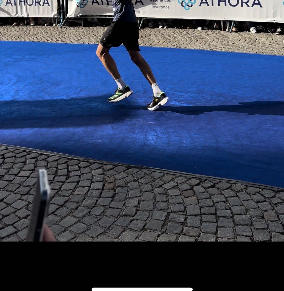 Racing in Adios Pro 3