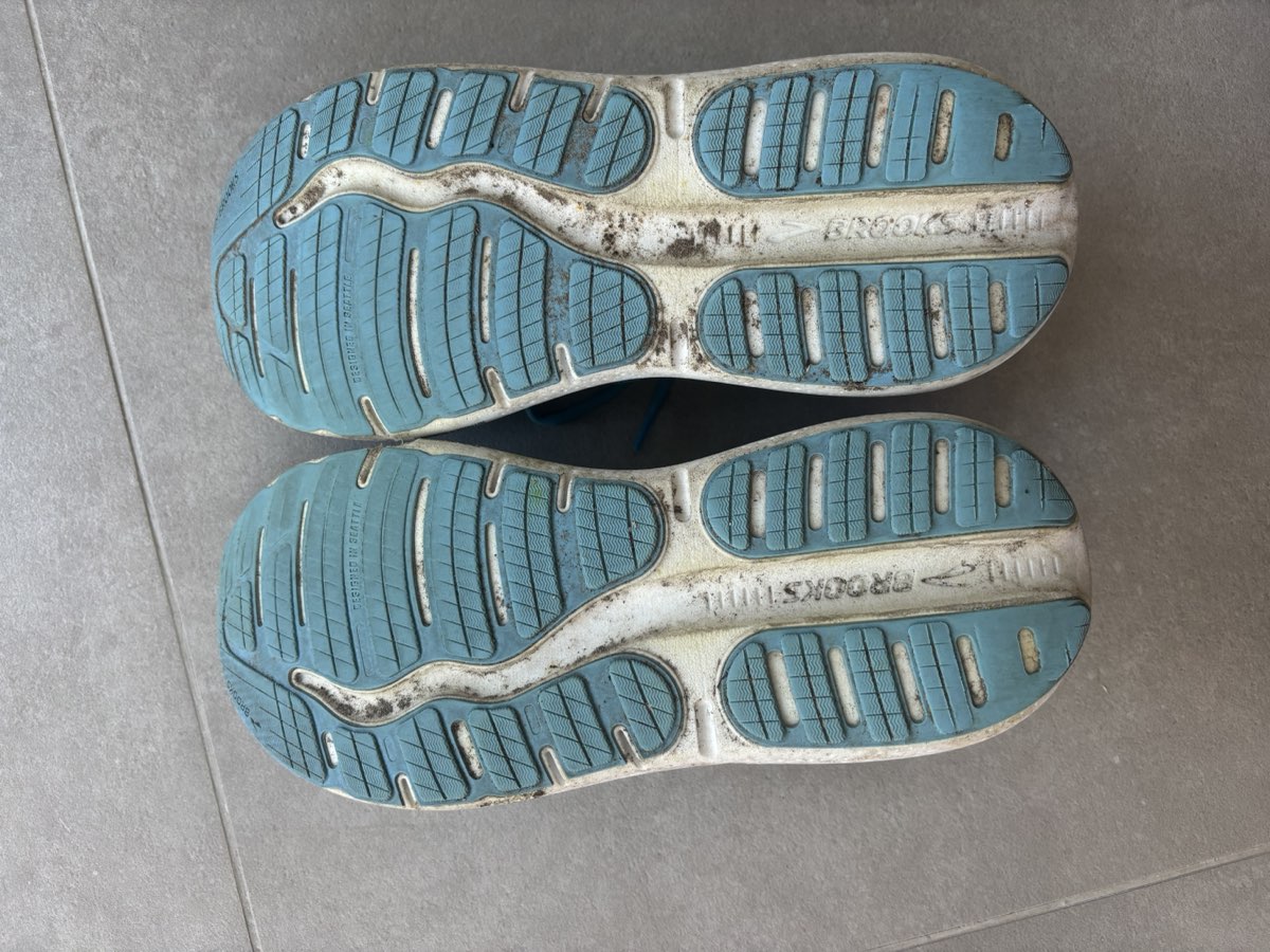 Brooks Ghost Max 2 sole at 400km