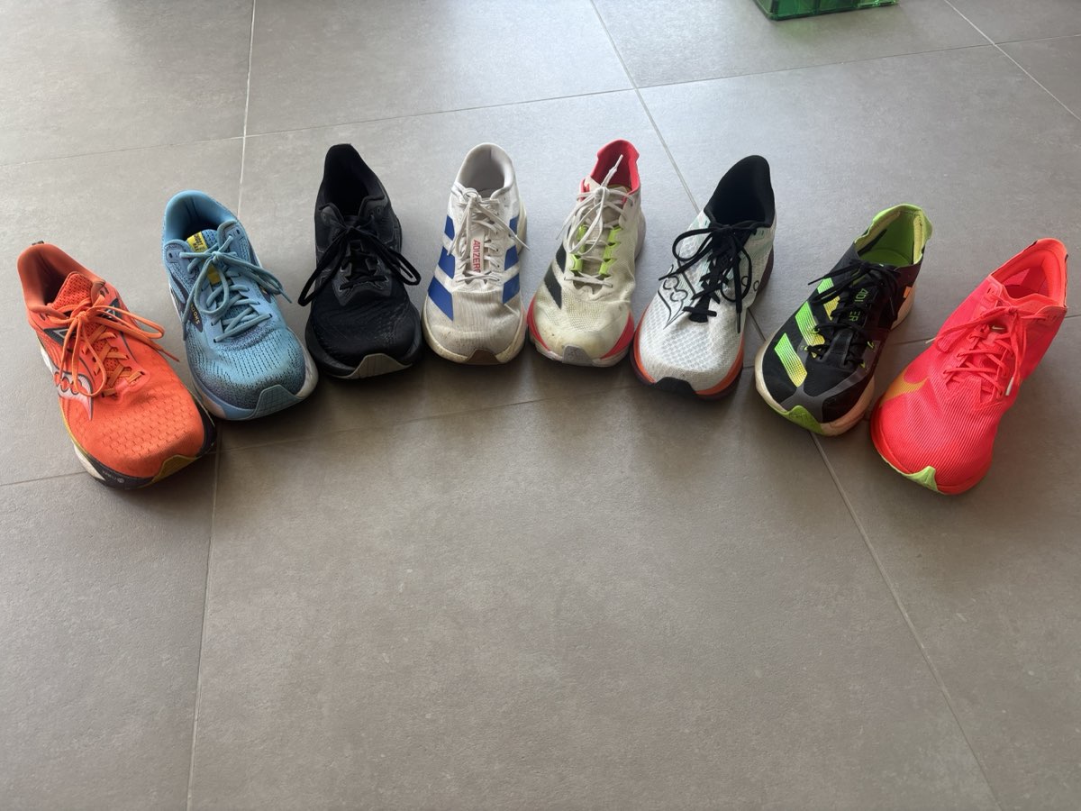 My current shoe rotation