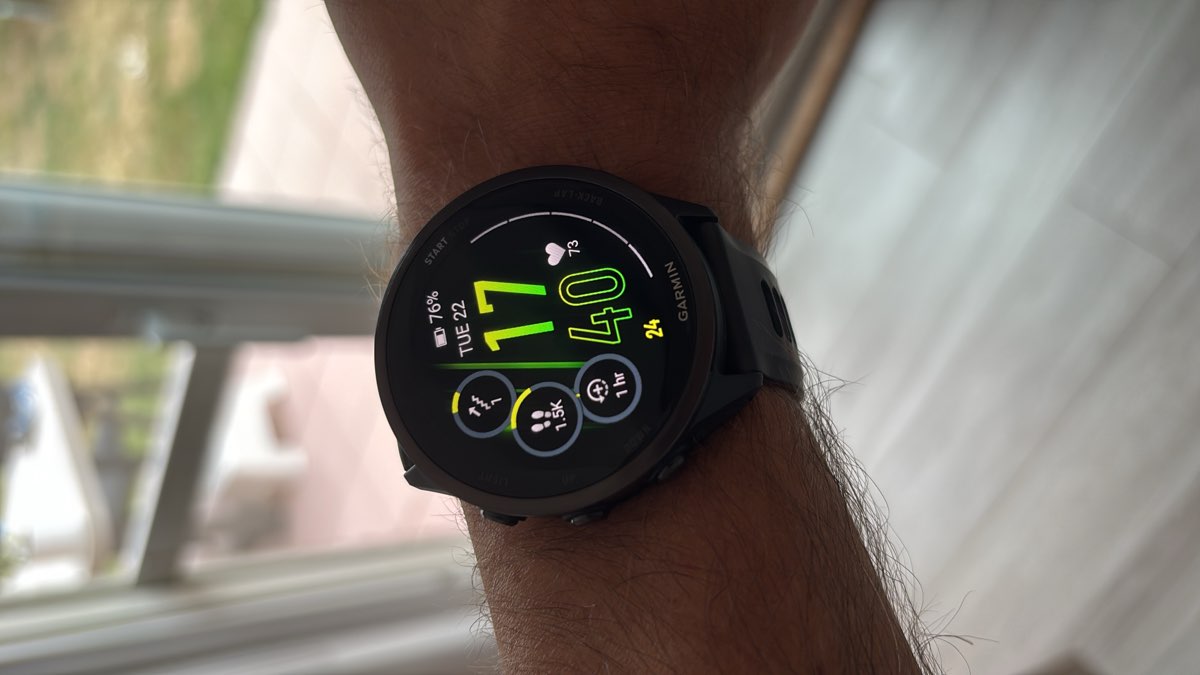 FR570 on my wrist